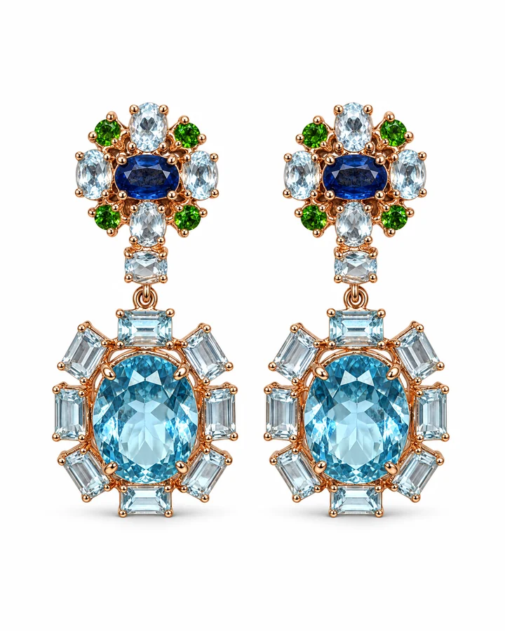Garden Oval earrings